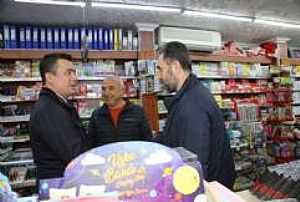 ŞEREFLİKOÇHİSAR ESNAF VE PAZAR YERİ ZİYARETLERİ