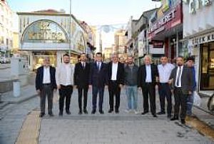 ŞEREFLİKOÇHİSAR ESNAF VE PAZAR YERİ ZİYARETLERİ