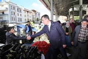 KEÇİÖREN - YAYLA MAHALLESİ PAZAR VE ESNAF ZİYARETLERİ