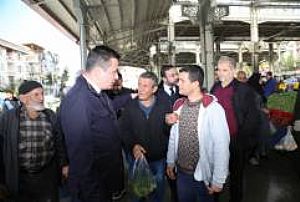 KEÇİÖREN - YAYLA MAHALLESİ PAZAR VE ESNAF ZİYARETLERİ