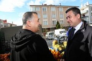 KEÇİÖREN - YAYLA MAHALLESİ PAZAR VE ESNAF ZİYARETLERİ