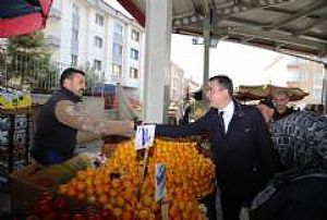 KEÇİÖREN - YAYLA MAHALLESİ PAZAR VE ESNAF ZİYARETLERİ