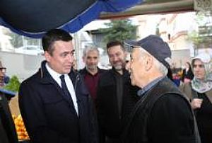 KEÇİÖREN - YAYLA MAHALLESİ PAZAR VE ESNAF ZİYARETLERİ