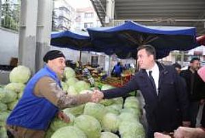 KEÇİÖREN - YAYLA MAHALLESİ PAZAR VE ESNAF ZİYARETLERİ