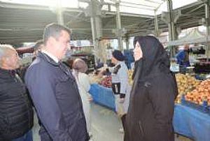 KEÇİÖREN - YAYLA MAHALLESİ PAZAR VE ESNAF ZİYARETLERİ