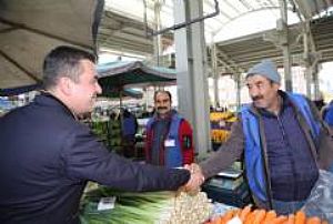 KEÇİÖREN - YAYLA MAHALLESİ PAZAR VE ESNAF ZİYARETLERİ