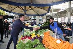 KEÇİÖREN - YAYLA MAHALLESİ PAZAR VE ESNAF ZİYARETLERİ