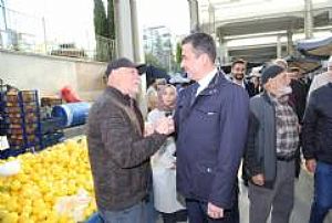 KEÇİÖREN - YAYLA MAHALLESİ PAZAR VE ESNAF ZİYARETLERİ