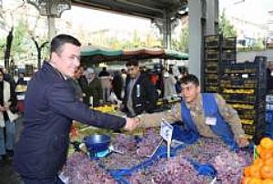 KEÇİÖREN - YAYLA MAHALLESİ PAZAR VE ESNAF ZİYARETLERİ