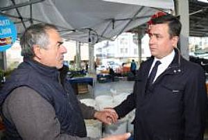 KEÇİÖREN - YAYLA MAHALLESİ PAZAR VE ESNAF ZİYARETLERİ