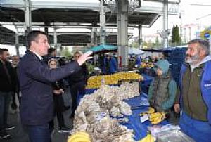 KEÇİÖREN - YAYLA MAHALLESİ PAZAR VE ESNAF ZİYARETLERİ