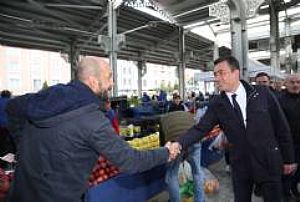 KEÇİÖREN - YAYLA MAHALLESİ PAZAR VE ESNAF ZİYARETLERİ