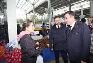 KEÇİÖREN - YAYLA MAHALLESİ PAZAR VE ESNAF ZİYARETLERİ