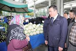 KEÇİÖREN - YAYLA MAHALLESİ PAZAR VE ESNAF ZİYARETLERİ