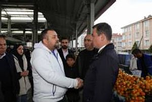 KEÇİÖREN - YAYLA MAHALLESİ PAZAR VE ESNAF ZİYARETLERİ