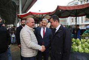 KEÇİÖREN - YAYLA MAHALLESİ PAZAR VE ESNAF ZİYARETLERİ