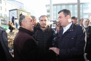 ALTINDAĞ HÜSEYİNGAZİ PAZAR YERİ VE ESNAF ZİYARETİ