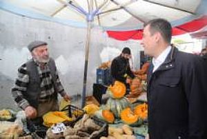 ALTINDAĞ HÜSEYİNGAZİ PAZAR YERİ VE ESNAF ZİYARETİ