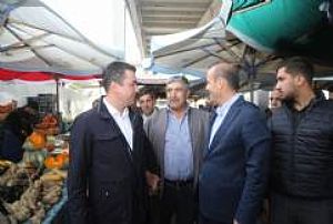 ALTINDAĞ HÜSEYİNGAZİ PAZAR YERİ VE ESNAF ZİYARETİ