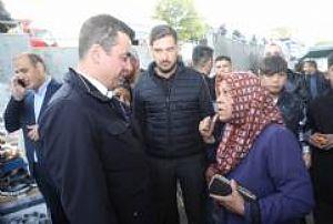 ALTINDAĞ HÜSEYİNGAZİ PAZAR YERİ VE ESNAF ZİYARETİ