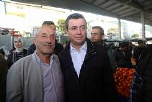 ALTINDAĞ HÜSEYİNGAZİ PAZAR YERİ VE ESNAF ZİYARETİ