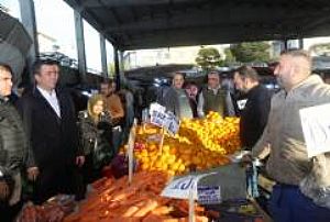 ALTINDAĞ HÜSEYİNGAZİ PAZAR YERİ VE ESNAF ZİYARETİ