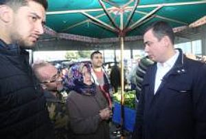 ALTINDAĞ HÜSEYİNGAZİ PAZAR YERİ VE ESNAF ZİYARETİ