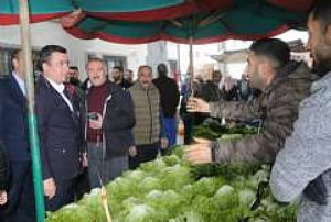 ALTINDAĞ HÜSEYİNGAZİ PAZAR YERİ VE ESNAF ZİYARETİ