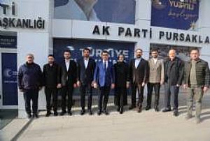 PURSAKLAR - SARAY PAZAR ESNAFI ZİYARETİ