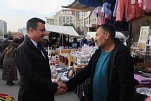 PURSAKLAR - SARAY PAZAR ESNAFI ZİYARETİ