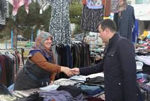 PURSAKLAR - SARAY PAZAR ESNAFI ZİYARETİ