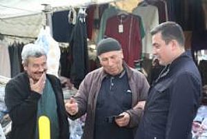 PURSAKLAR - SARAY PAZAR ESNAFI ZİYARETİ