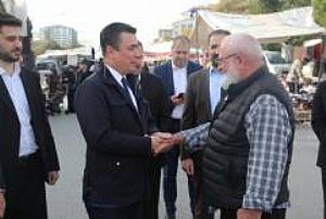 PURSAKLAR - SARAY PAZAR ESNAFI ZİYARETİ