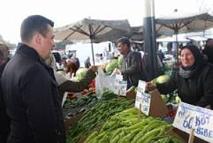 PURSAKLAR - SARAY PAZAR ESNAFI ZİYARETİ