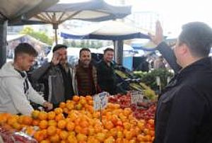 PURSAKLAR - SARAY PAZAR ESNAFI ZİYARETİ