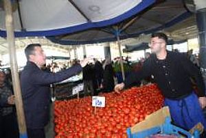 PURSAKLAR - SARAY PAZAR ESNAFI ZİYARETİ