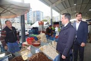 PURSAKLAR - SARAY PAZAR ESNAFI ZİYARETİ