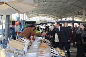 PURSAKLAR - SARAY PAZAR ESNAFI ZİYARETİ