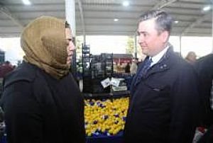 PURSAKLAR - SARAY PAZAR ESNAFI ZİYARETİ