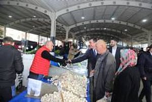 PURSAKLAR - SARAY PAZAR ESNAFI ZİYARETİ