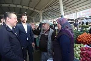 PURSAKLAR - SARAY PAZAR ESNAFI ZİYARETİ