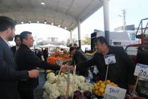 PURSAKLAR - SARAY PAZAR ESNAFI ZİYARETİ