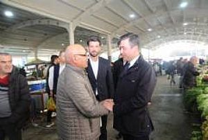 PURSAKLAR - SARAY PAZAR ESNAFI ZİYARETİ