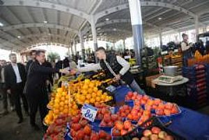 PURSAKLAR - SARAY PAZAR ESNAFI ZİYARETİ