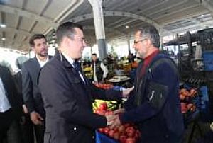 PURSAKLAR - SARAY PAZAR ESNAFI ZİYARETİ