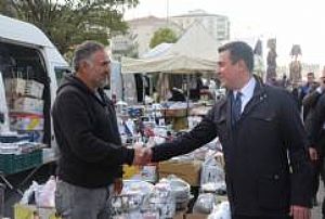 PURSAKLAR - SARAY PAZAR ESNAFI ZİYARETİ