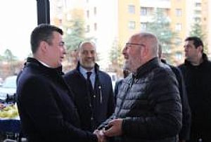 YENİMAHALLE İLÇE BAŞKANLIĞI KARDELEN PAZAR ESNAFI ZİYARETİ