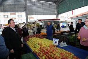 AK PARTİ SİNCAN İLÇE BAŞKANLIĞI YENİKENT PAZAR YERİ ZİYARETİ