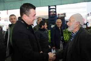 AK PARTİ SİNCAN İLÇE BAŞKANLIĞI YENİKENT PAZAR YERİ ZİYARETİ