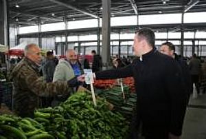 AK PARTİ SİNCAN İLÇE BAŞKANLIĞI YENİKENT PAZAR YERİ ZİYARETİ